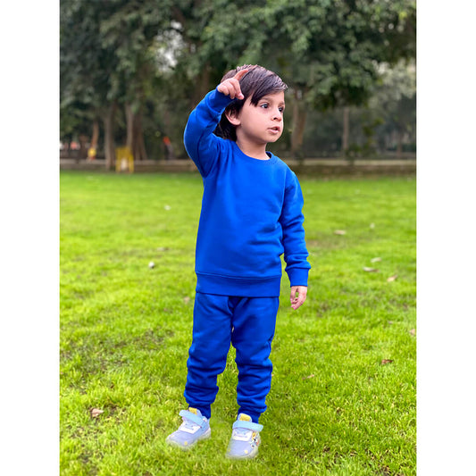 Kid's Royal Blue Tracksuit