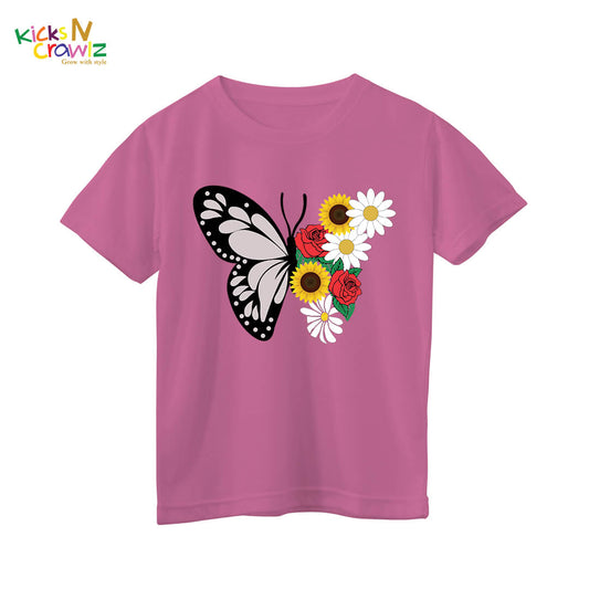 Butterfly Tee For Girls