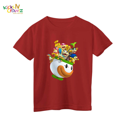 Mario Family Kid Tee