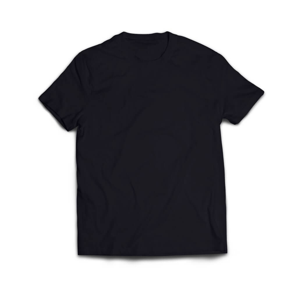 Black Buttery Soft Basic Tee