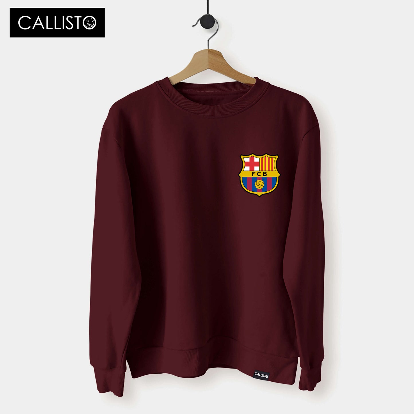 Fc Barcelona Barca Logo - Sweat Shirt