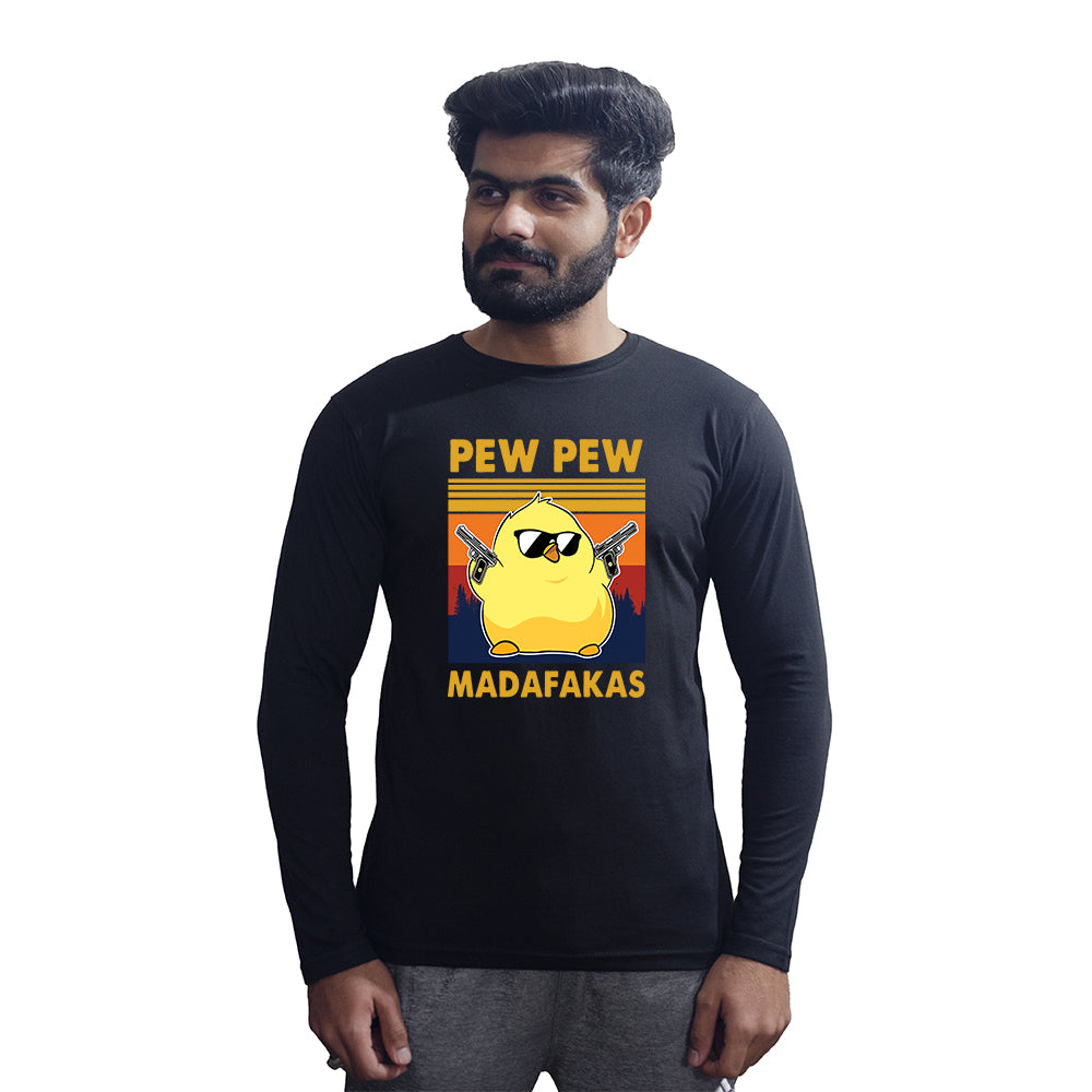 Pew Pew Madafakas Long Sleeve T-shirt